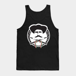 Angry vaper with ribbon Tank Top